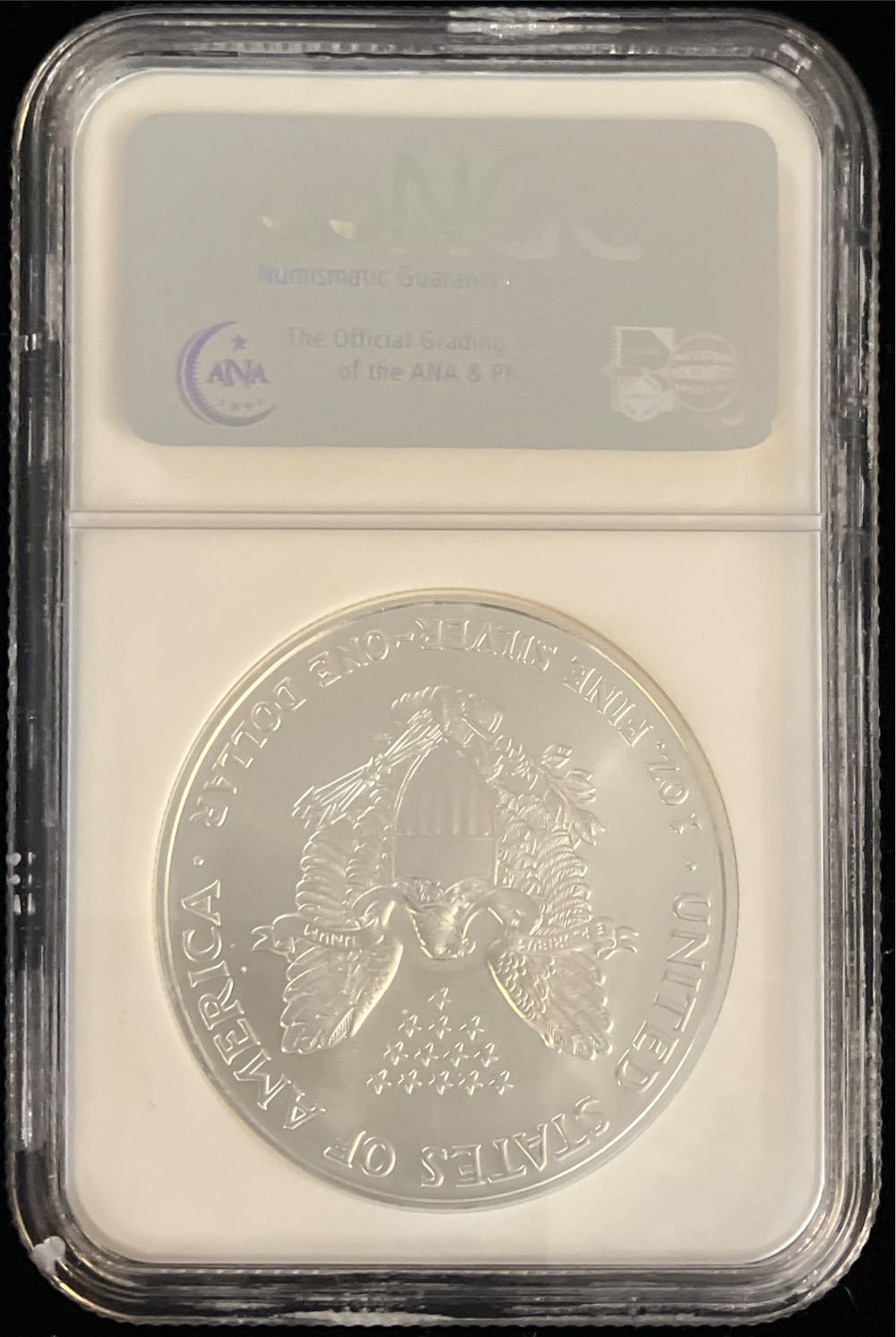 2006 Silver Eagle  coin collectible - Main Image 2