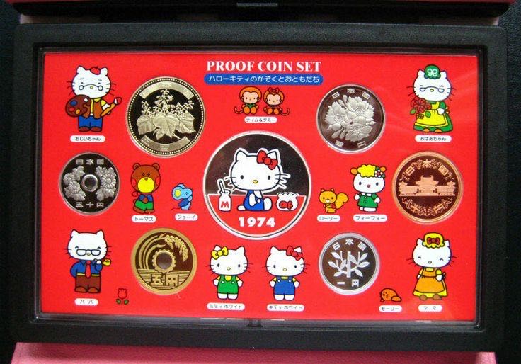 30th Anniversary Of Hello Kitty 2004 Proof Coin Set  coin collectible - Main Image 2
