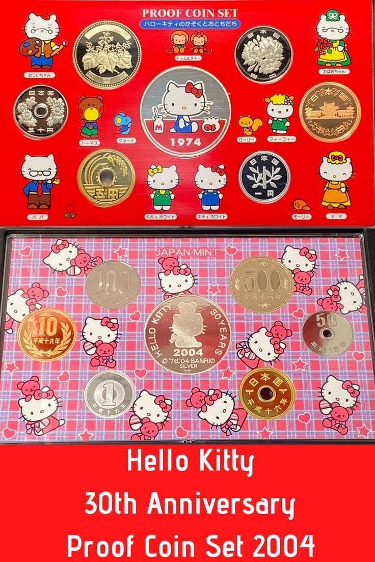 30th Anniversary Of Hello Kitty 2004 Proof Coin Set  coin collectible - Main Image 3
