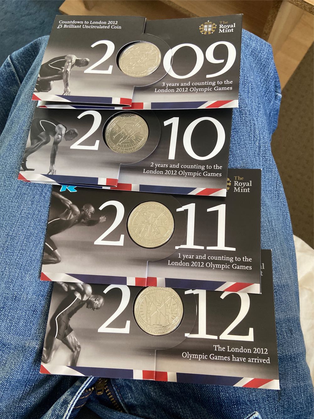 Countdown To London 5 Five Pound Bu Bunc Pack Coins  coin collectible [Barcode 5026177258766] - Main Image 2