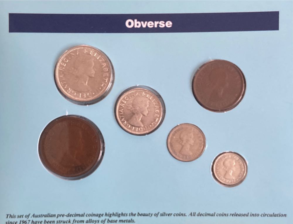 Coinage Of Queen Elizabeth II 1953-1964  coin collectible - Main Image 2