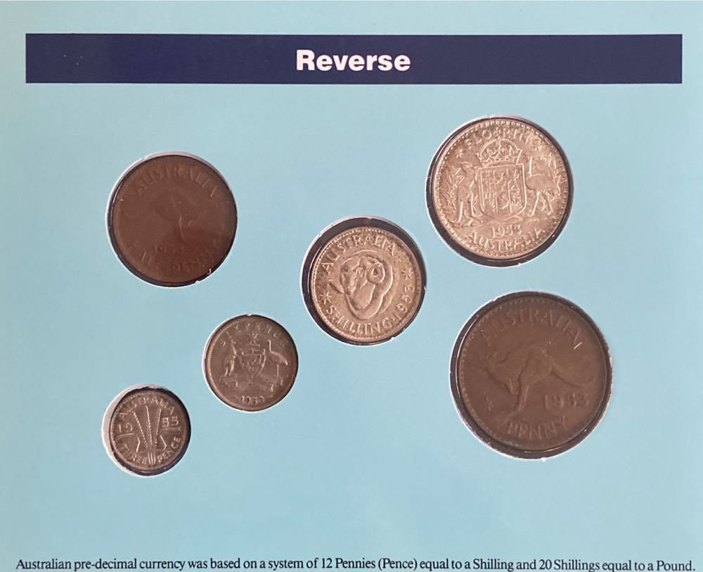 Coinage Of Queen Elizabeth II 1953-1964  coin collectible - Main Image 3