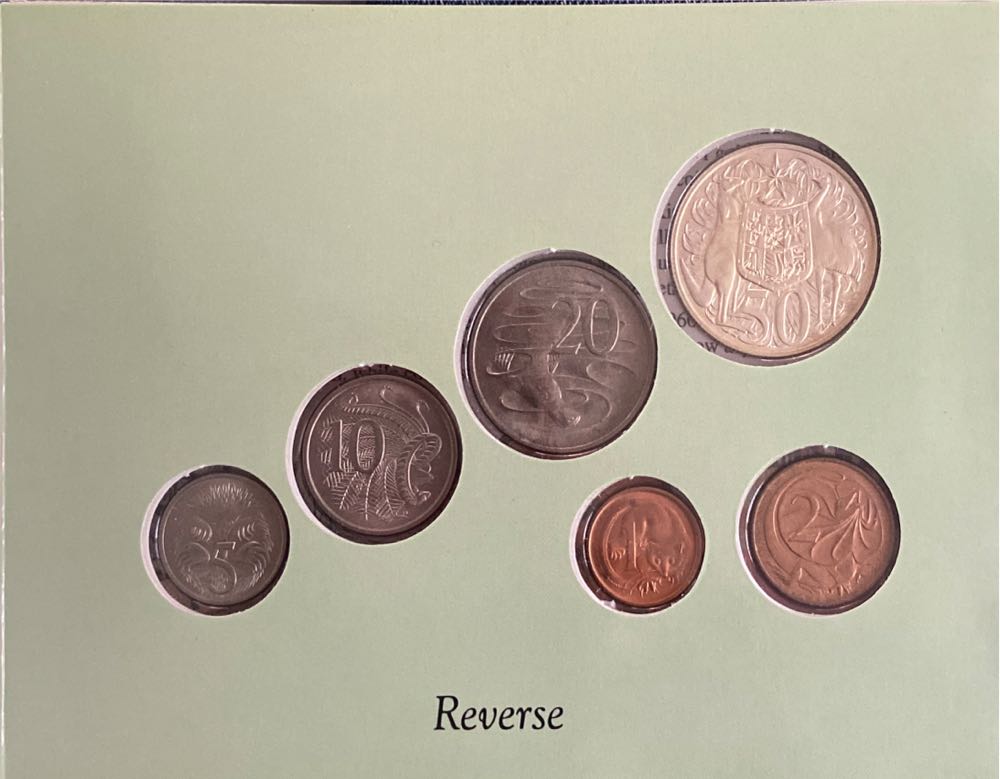 Australias First Decimal Coin Set 1966  coin collectible - Main Image 2