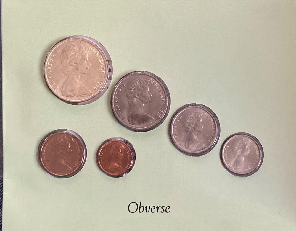 Australias First Decimal Coin Set 1966  coin collectible - Main Image 3
