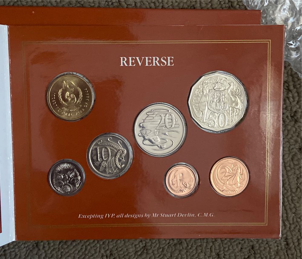 1986 Uncirculated Set  coin collectible - Main Image 2