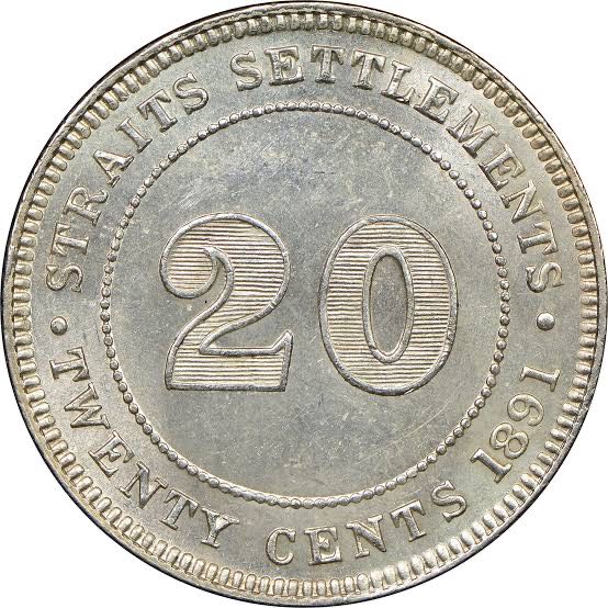 ¢20 | 1882H Straits  coin collectible - Main Image 2