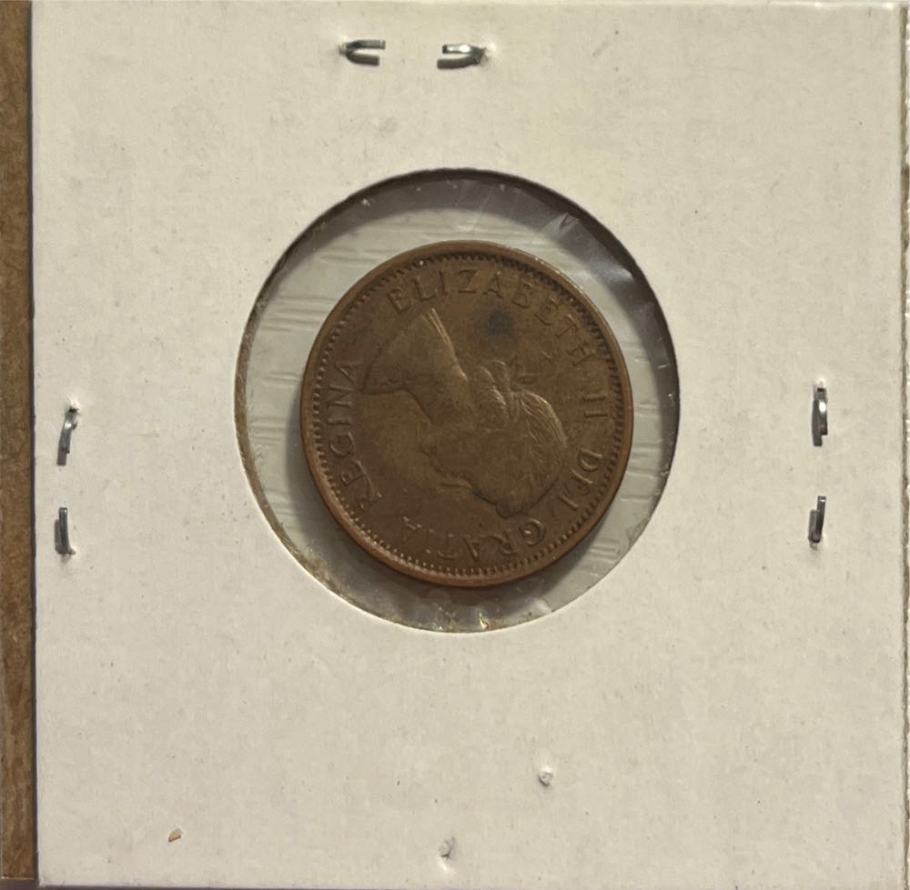 Canadian 1963 Elizabeth II 1 Cent Penny (Mom’s Collection)  coin collectible - Main Image 2
