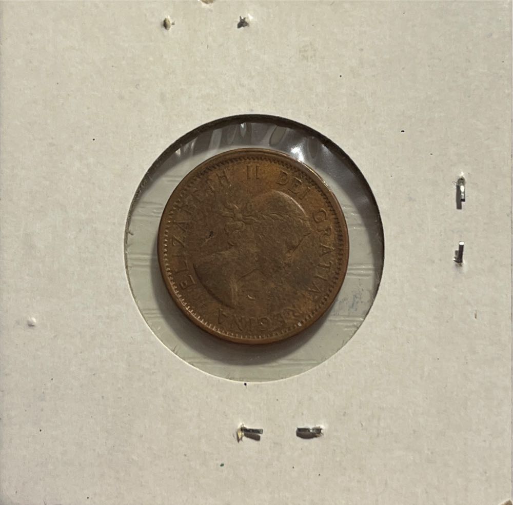 Canadian 1964 Elizabeth II 1 Cent Penny (Mom’s Collection)  coin collectible - Main Image 2