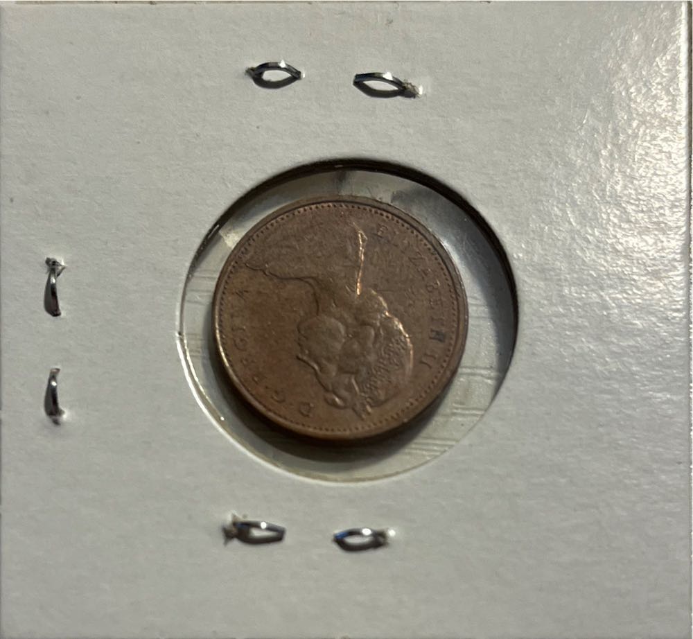 Canadian 1972 Elizabeth II 1 Cent Penny (Mom’s Collection)  coin collectible - Main Image 2