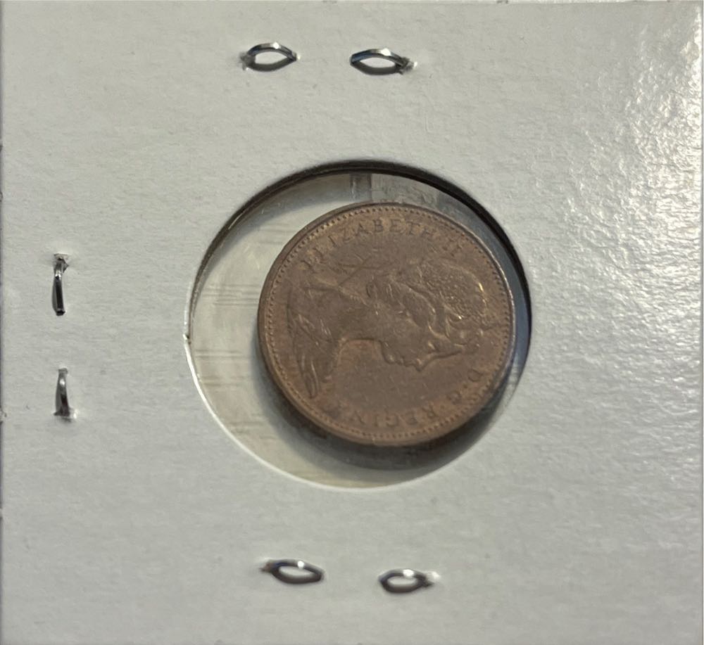 Canadian 1973 Elizabeth II 1 Cent Penny (Mom’s Collection)  coin collectible - Main Image 2