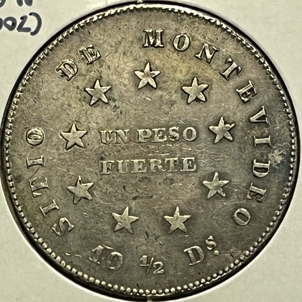 Uruguay 1 Peso 1844  coin collectible - Main Image 2