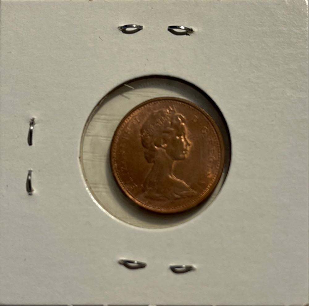 Canadian 1977 Elizabeth II 1 Cent Penny (Mom’s Collection)  coin collectible - Main Image 2