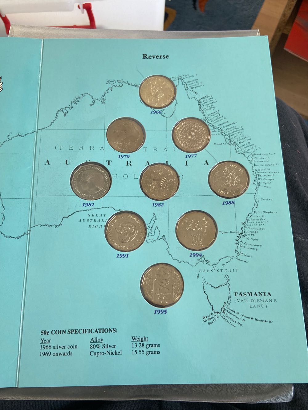 Australian 50c Commemorative Coin Collection  coin collectible - Main Image 2