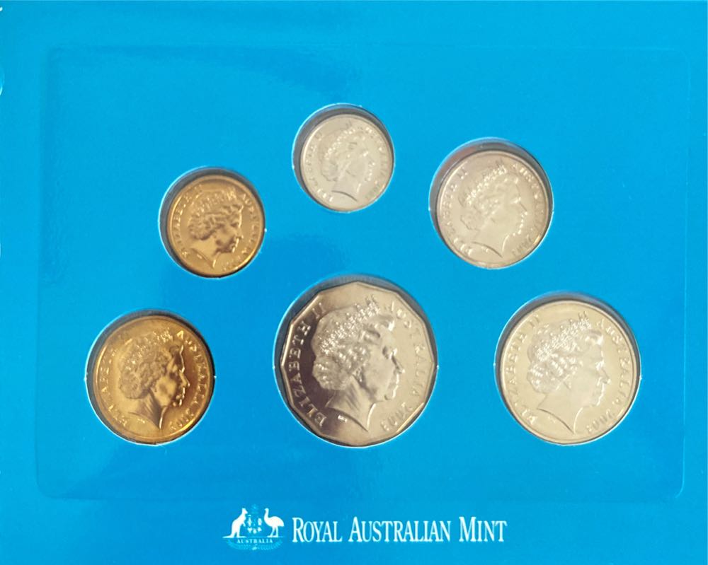 2003 Australia’s Volunteers Six Coin Uncirculated Set In Card Pack.  coin collectible [Barcode 9314688009400] - Main Image 3