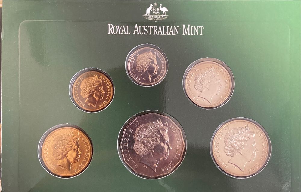2004 Australian Uncirculated Set  coin collectible [Barcode 9314688015302] - Main Image 2