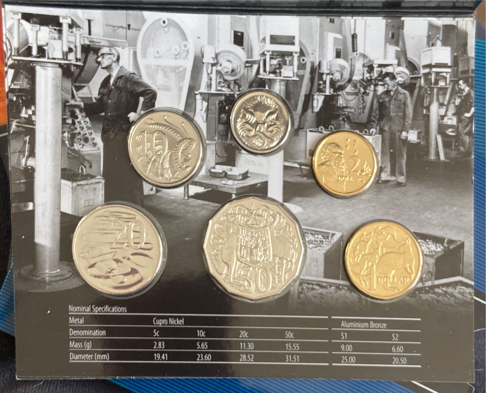 2010 Six Coin Uncirculated Set  coin collectible [Barcode 9314688029705] - Main Image 2