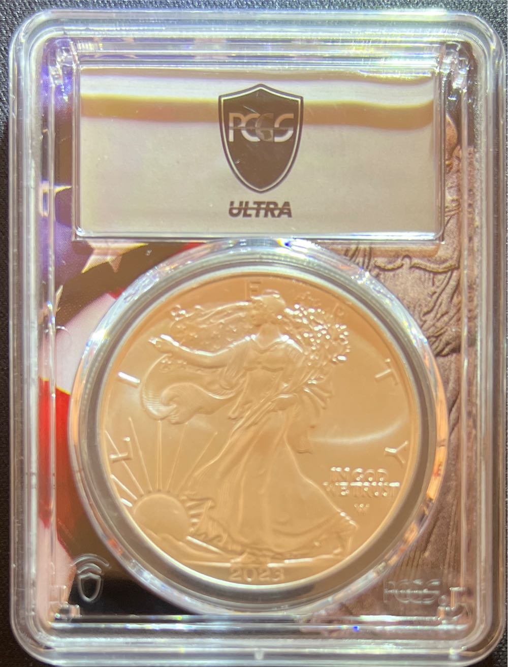 American Eagle - 2023 Ultrabreak  coin collectible - Main Image 2