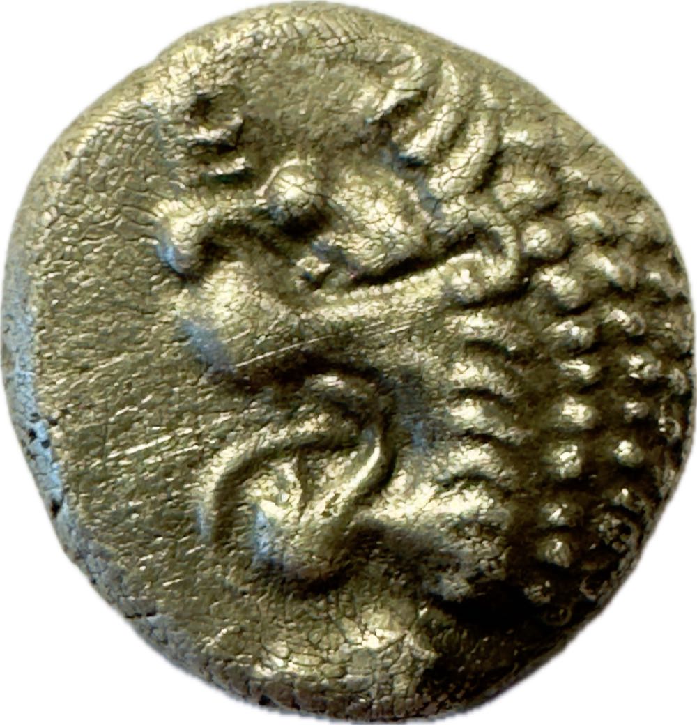 SATRAPS of CARIA. Hekatomnos. (Circa 392/1-377/6 BC) AR Obol (9mm 1.01g)  coin collectible - Main Image 3