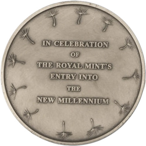 Royal Mint Millennium Medal  coin collectible - Main Image 2