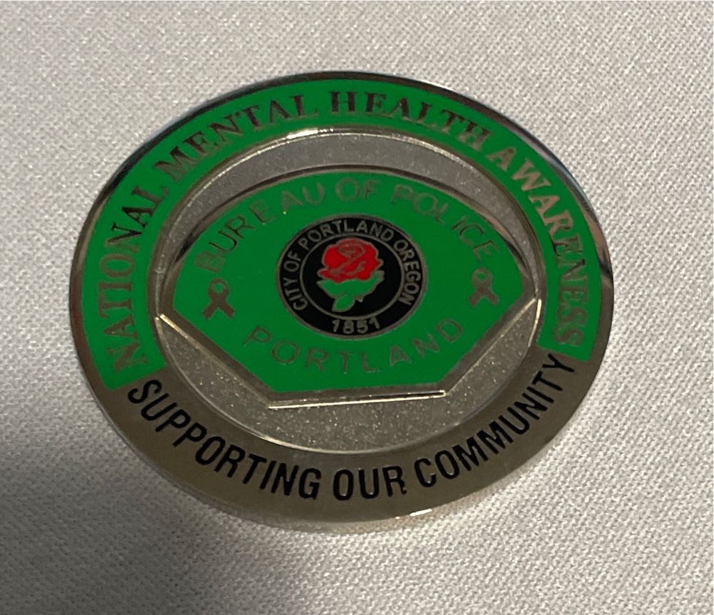 Portland Police Bureau ECIT Challenge Coin  coin collectible - Main Image 2