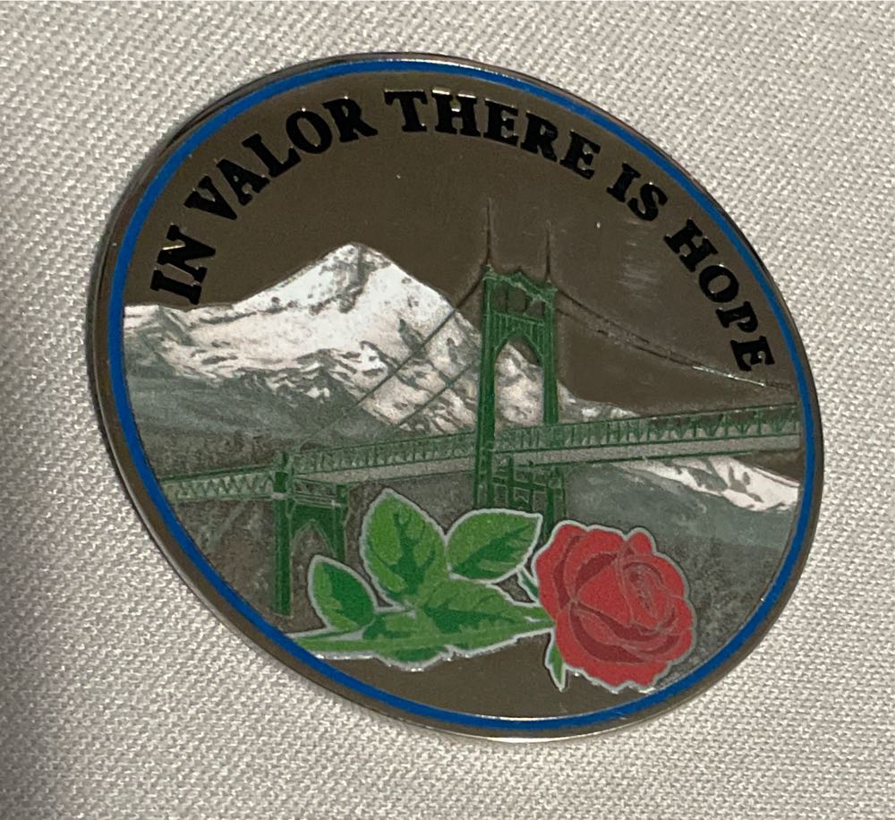 Portland Police Bureau Honor Guard 2 Challenge Coin  coin collectible - Main Image 2