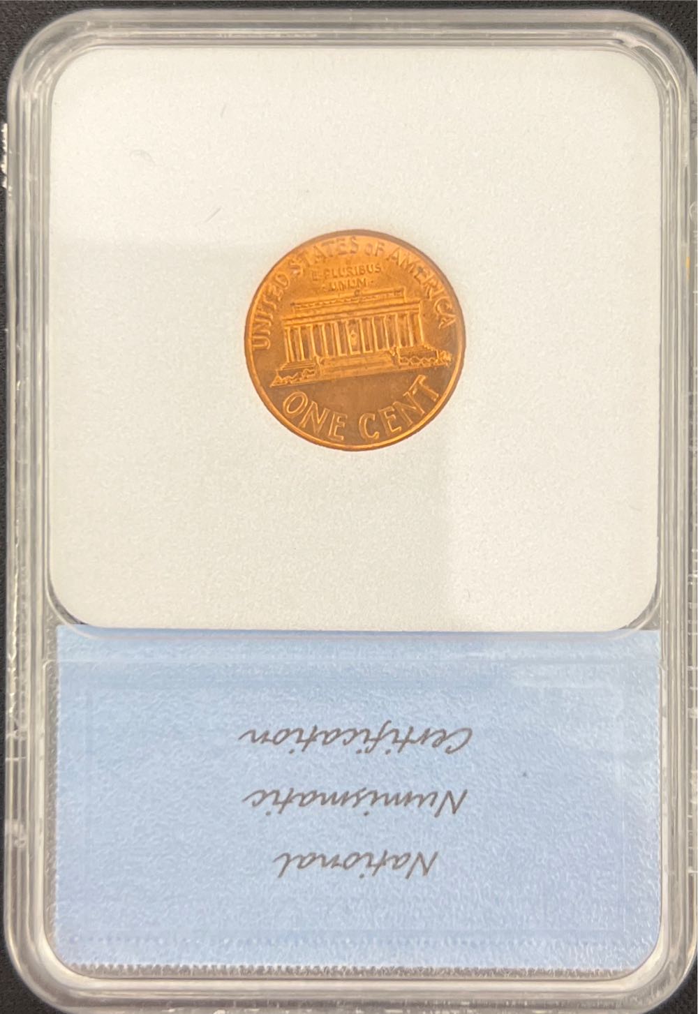 Lincoln Memorial - 1994 Struck 50% Off Center Mint Error MS65 NGC  coin collectible - Main Image 2