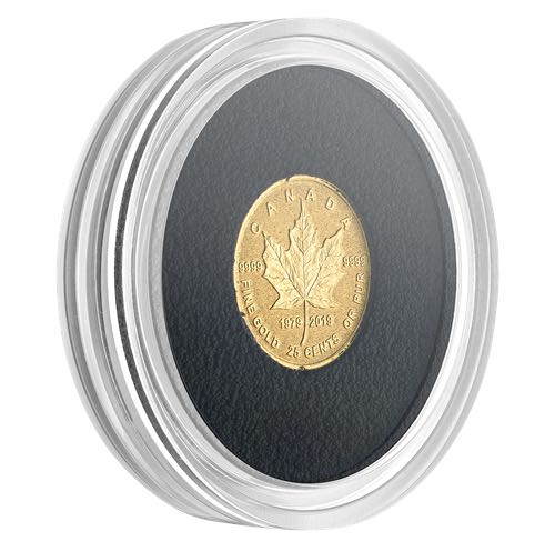 40e anniversaire de la FÉO - Pièce de 0.5 g en or pur  coin collectible [Barcode 623932092785] - Main Image 2