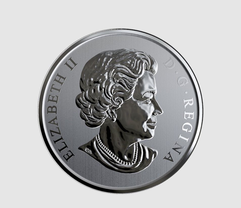 Royal Canadian Mint: 2019 25 Cent 100th Anniversary of CN  coin collectible [Barcode 623932097827] - Main Image 2