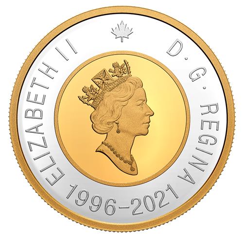 25 ans de la pièce de 2 $ - Ensemble pièce en argent pur et billet de banque  coin collectible [Barcode 623932105768] - Main Image 3