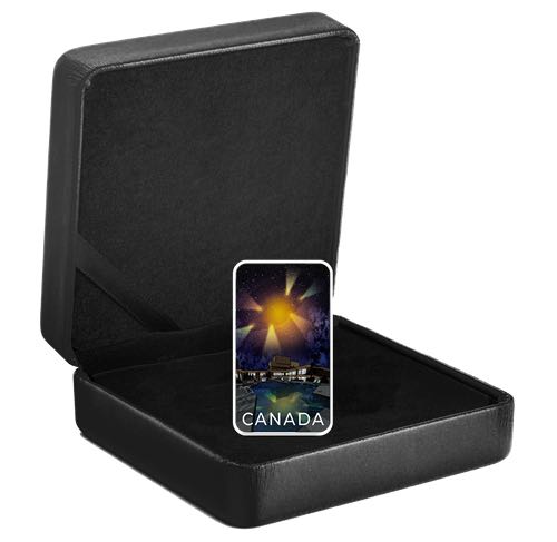 Mystères en terre canadienne : L’incident de Montréal - Pièce luminescente de 1 oz en argent pur  coin collectible [Barcode 623932107182] - Main Image 4