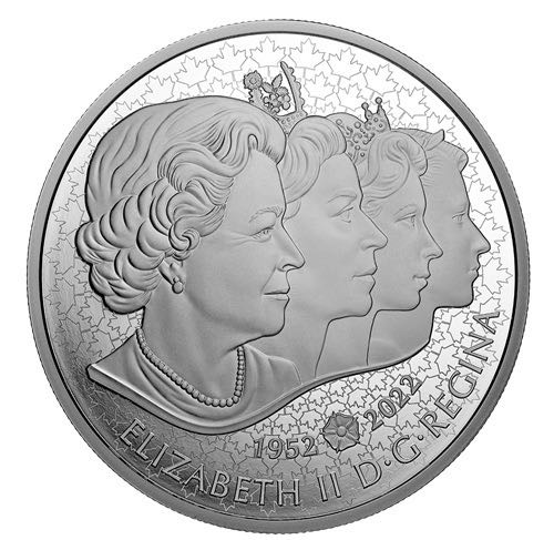 Le couronnement de la reine Élizabeth II (1952-2022) - Pièce de 5 oz en argent pur  coin collectible [Barcode 623932112490] - Main Image 2