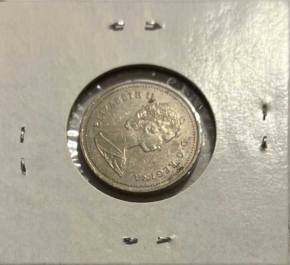 Canadian 1989 Elizabeth II 5 Cent Nickel (Mom’s Collection)  coin collectible - Main Image 2