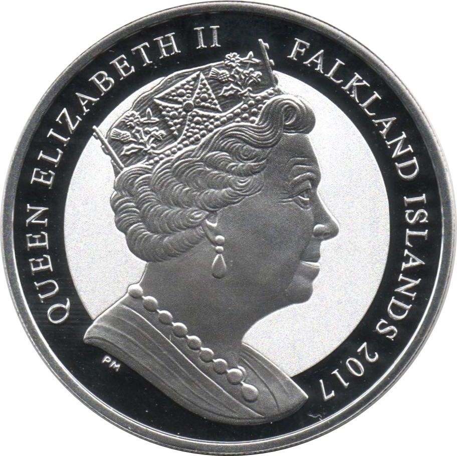 Falklands | 2017 Britannia Rules PCGS  coin collectible - Main Image 2