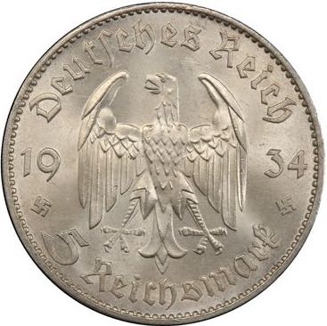 5RM | 1934G  coin collectible - Main Image 2