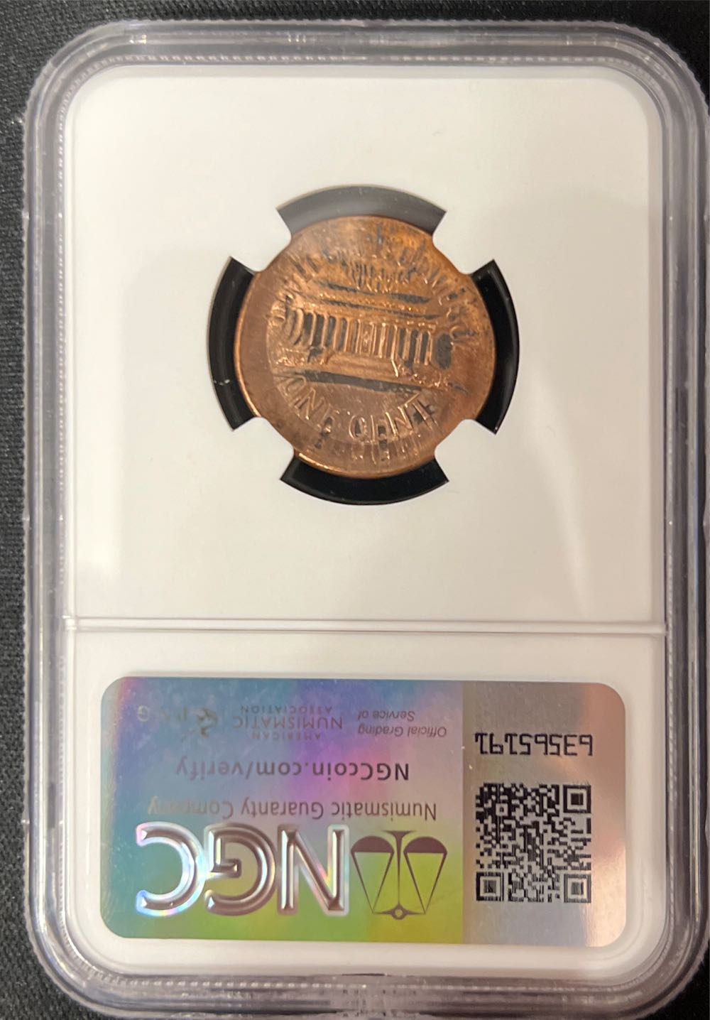 Lincoln Memorial - 2000 Mint Error Broadstrike northeast error collection NGC  coin collectible - Main Image 2