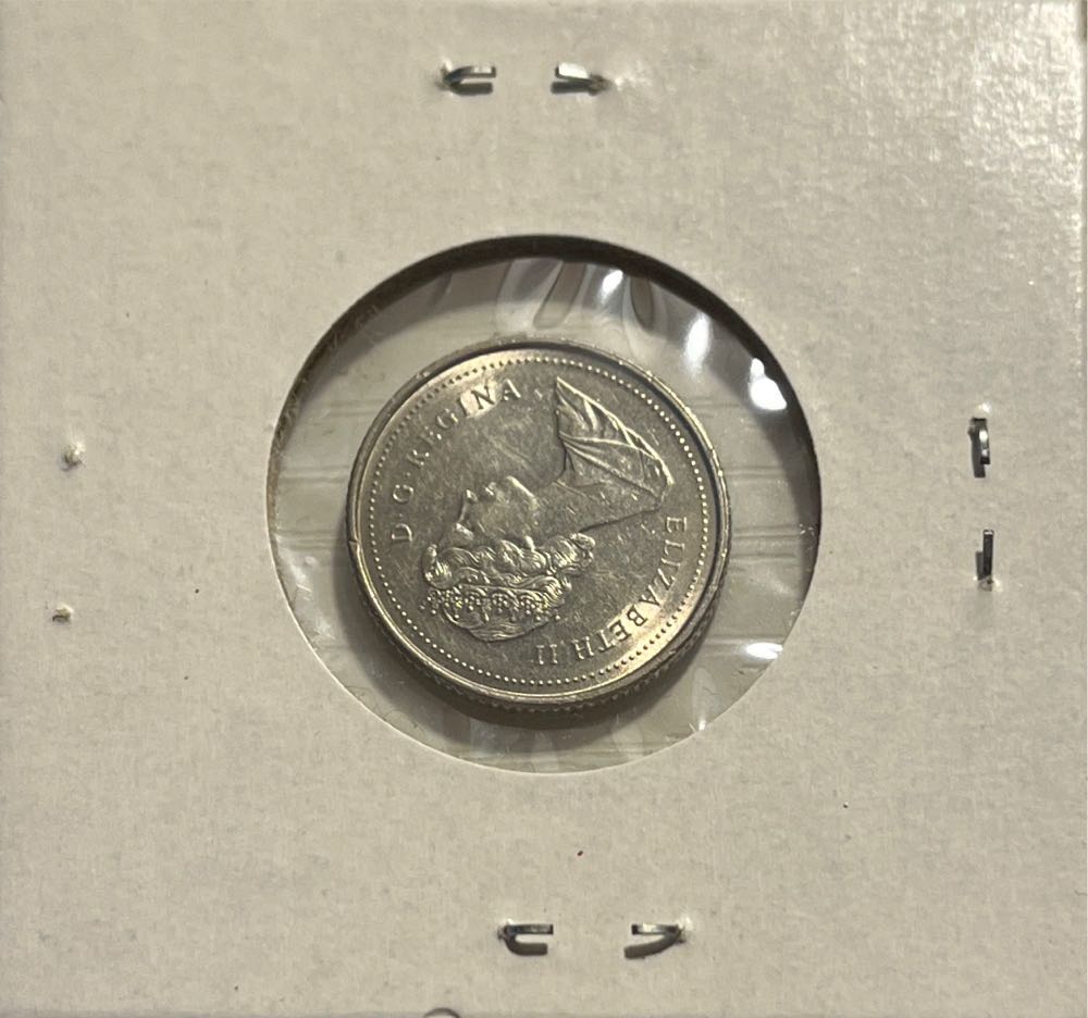 Canadian 1986 Elizabeth II 10 Cent Dime (Mom’s Collection)  coin collectible - Main Image 2