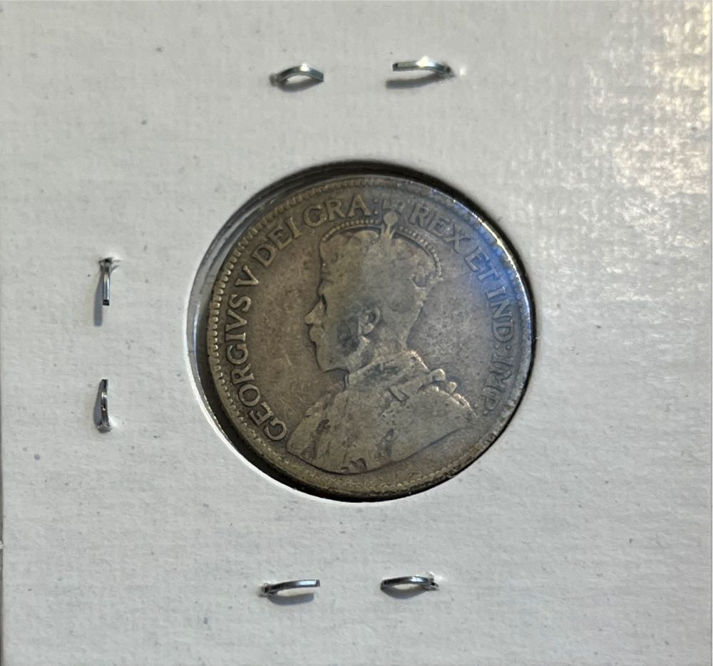 Canadian 1929 George V 25 Cent Quarter (Mom’s Collection)  coin collectible - Main Image 2