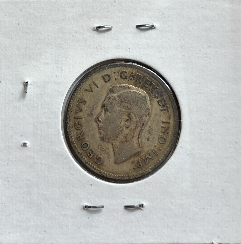 Canadian 1940 George VI 25 Cent Quarter (Mom’s Collection)  coin collectible - Main Image 2