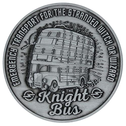 Official Harry Potter Knight Bus Medallion Limited Edition Harry Potter Collectible Only Worldwide Harry Potter Gifts  coin collectible [Barcode 5060662465840] - Main Image 1
