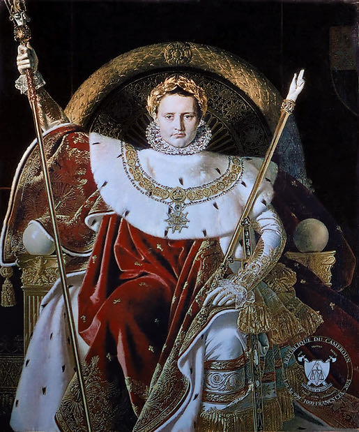 Napoleon Crossing the Swiss Alps   coin collectible - Main Image 2