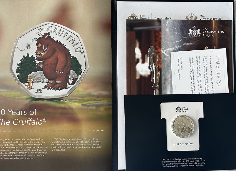 2019 Britannia - Pig Privy - Pyx Trial  coin collectible - Main Image 4