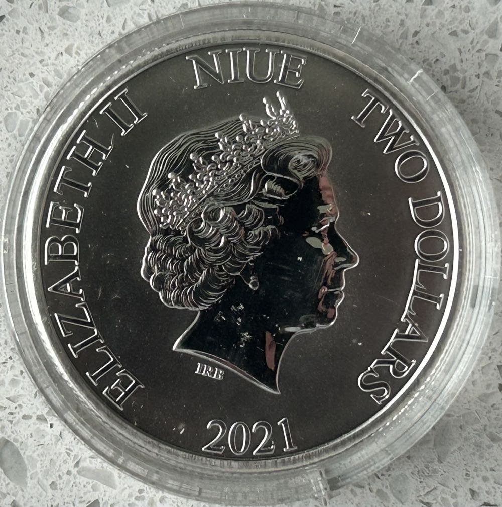 2021 Niue Millennium Falcom  coin collectible - Main Image 2