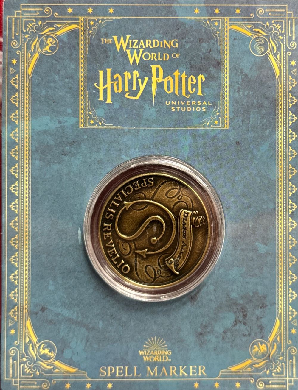 Harry Potter Diagon Alley Spell Marker - Specialis Revelio  coin collectible - Main Image 1