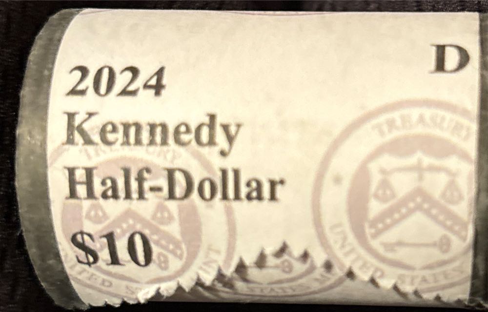 Kennedy Half Dollar 2 Roll Set P & D 24KB  coin collectible - Main Image 3