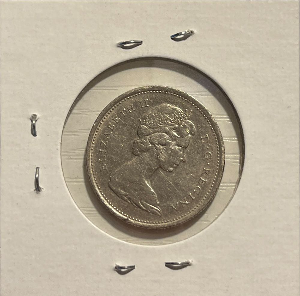 Canadian 1968 Elizabeth II 25 Cent Quarter (Mom’s Collection)  coin collectible - Main Image 2