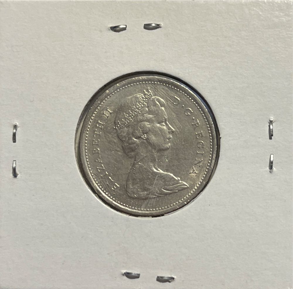 Canadian 1969 Elizabeth II 25 Cent Quarter (Mom’s Collection)  coin collectible - Main Image 2
