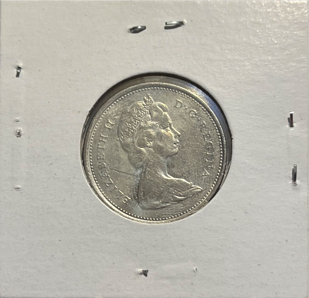 Canadian 1970 Elizabeth II 25 Cent Quarter (Mom’s Collection)  coin collectible - Main Image 2