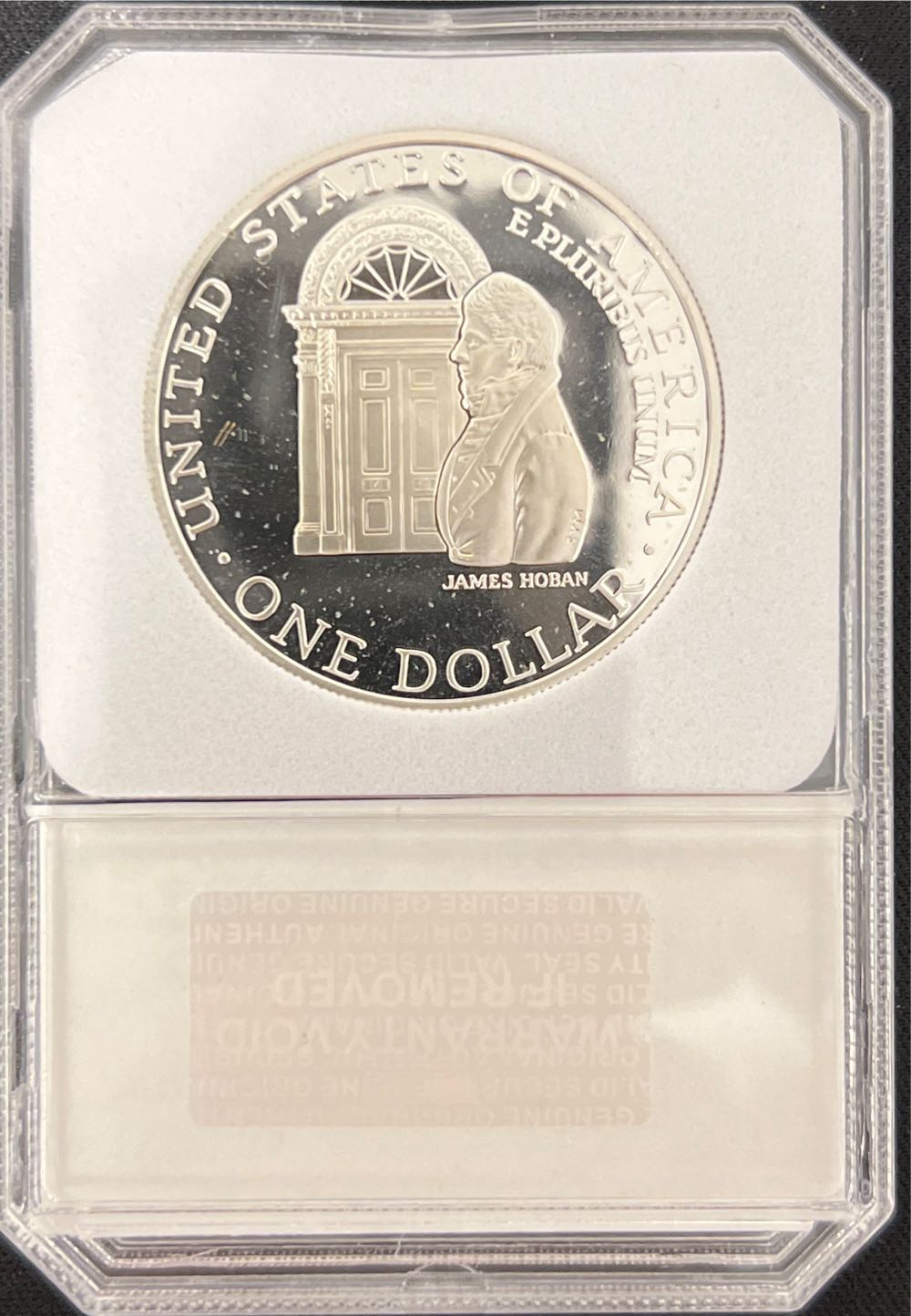 White House Commemorative Dollar - 1992 W  coin collectible - Main Image 2