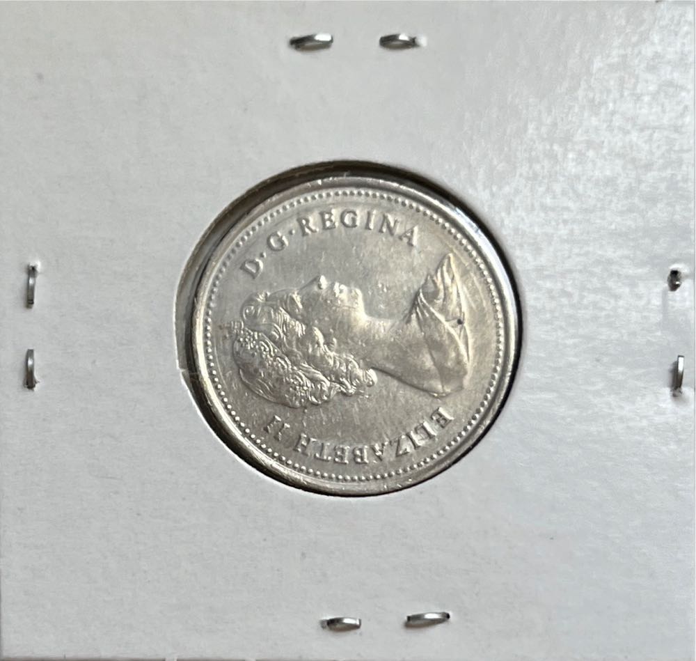 Canadian 1982 Elizabeth II 25 Cent Quarter (Mom’s Collection)  coin collectible - Main Image 2