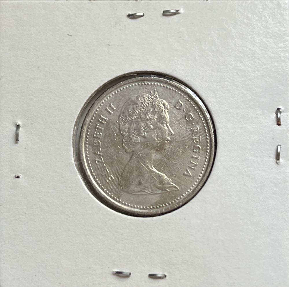 Canadian 1984 Elizabeth II 25 Cent Quarter (Mom’s Collection)  coin collectible - Main Image 2